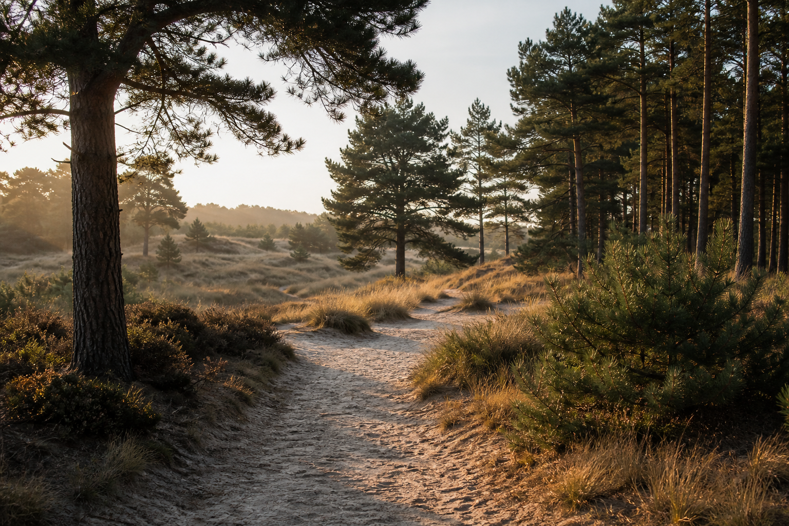 Zandverstuiving en bosrand in de Loonse en Drunense Duinen